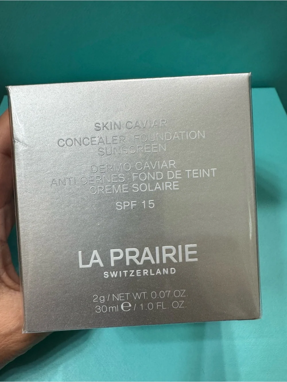 La Prairie Concealer Foundation SPF 15 - Silver